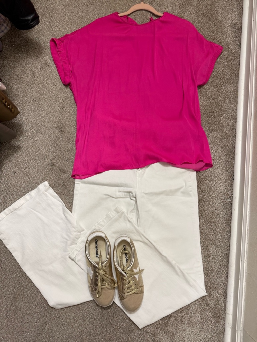 Naked Zebra Fuchsia Blouse